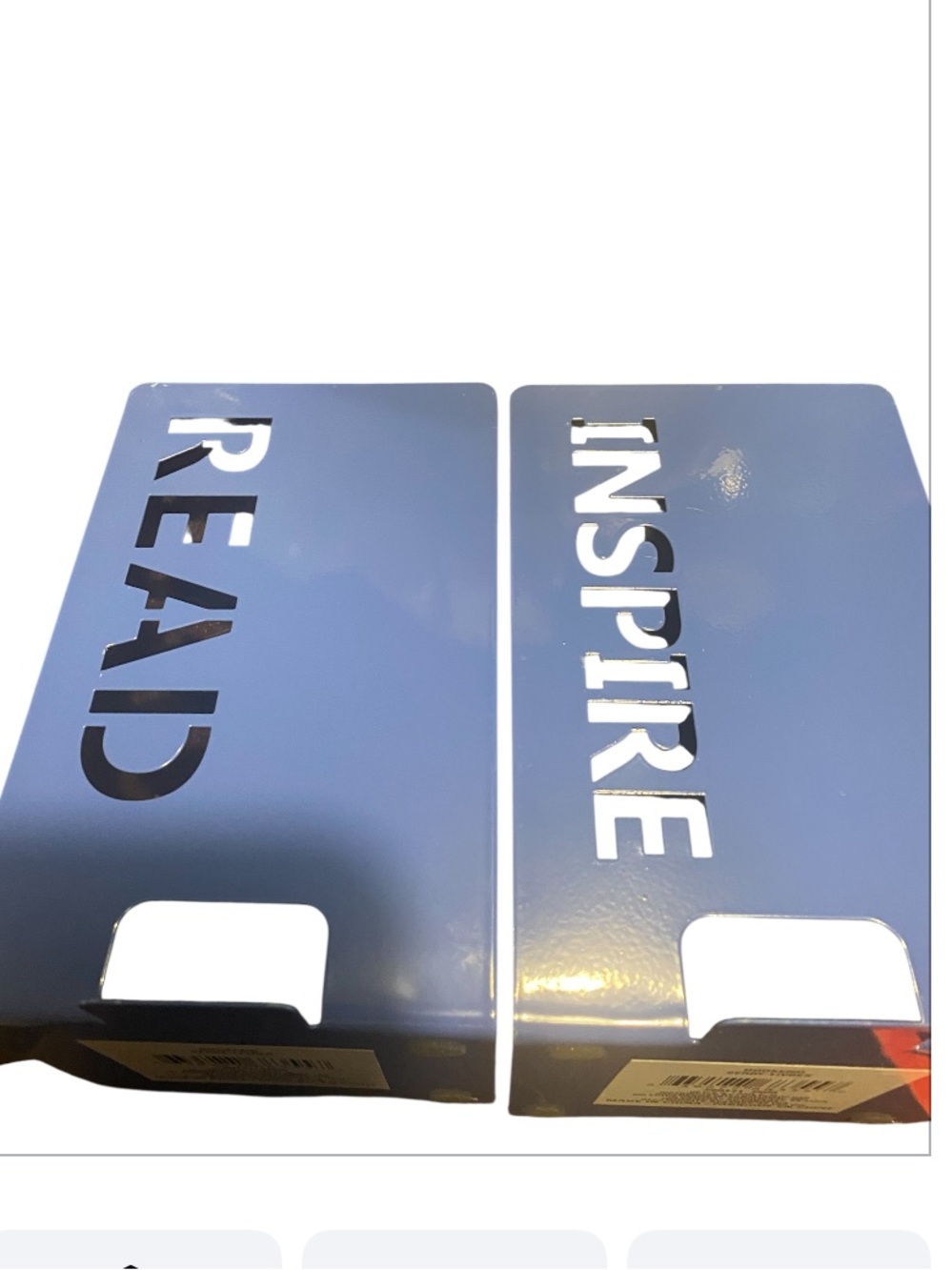 'Inspire' & 'Read' Bookends - Picture 2 of 4